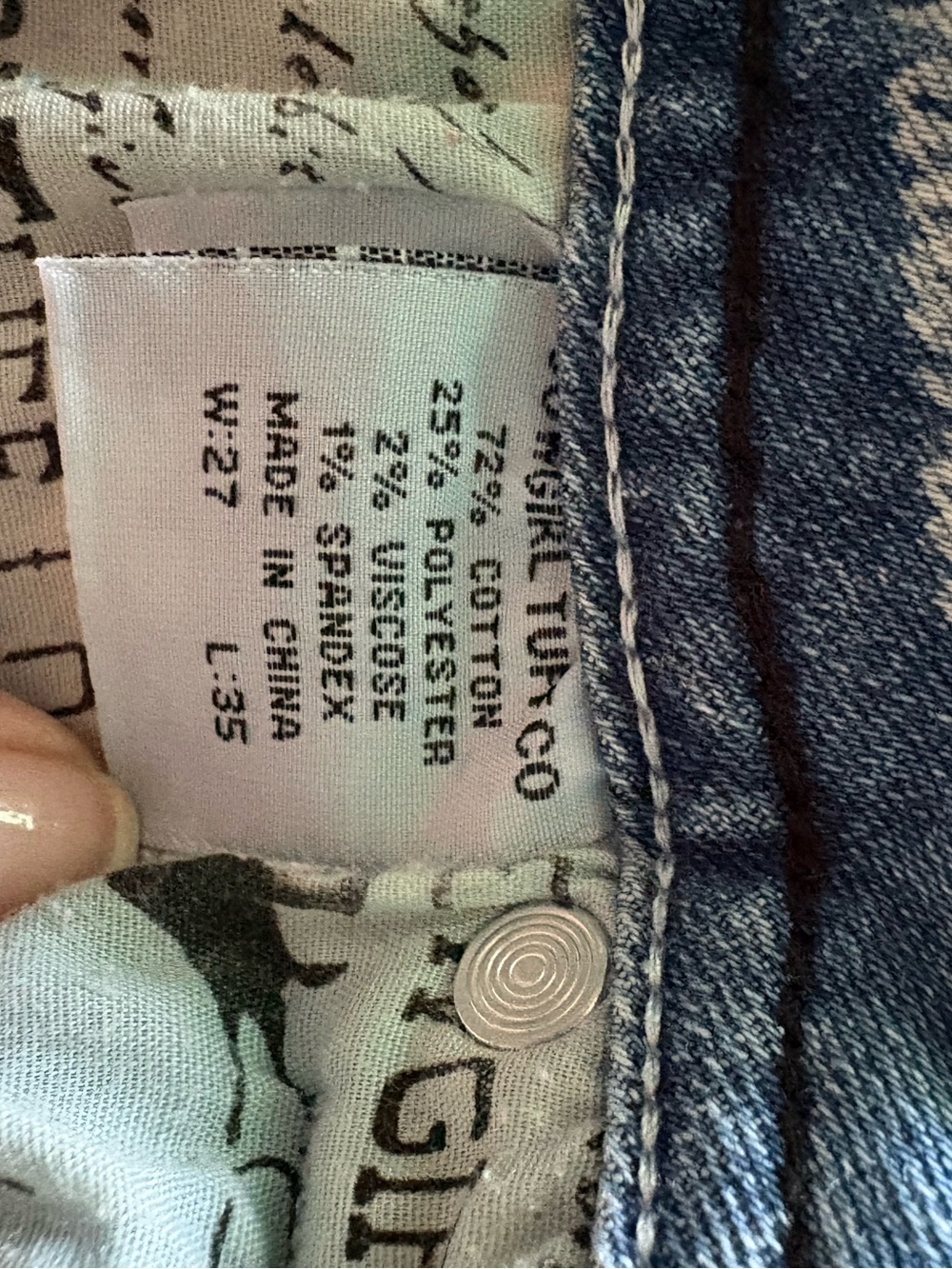 Cowgirl tuff bronze rider jeans - Picture 4 of 4